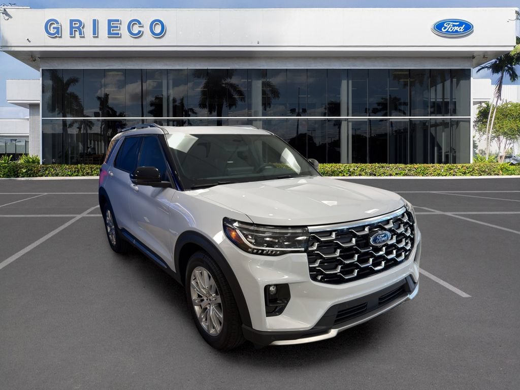 New 2026 Ford Explorer Platinum