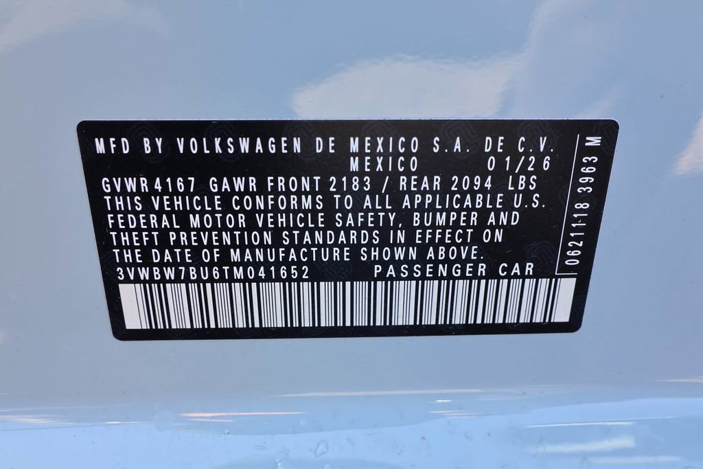 New 2026 Volkswagen Jetta Sport image 47