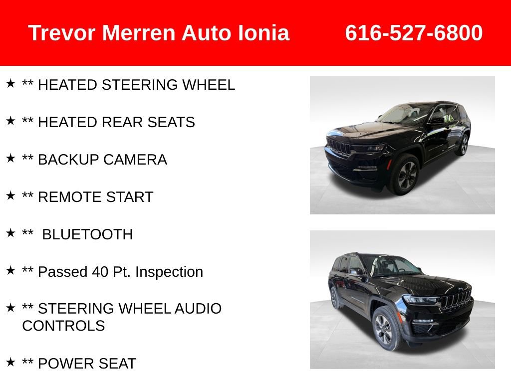 Used 2022 Jeep Grand Cherokee Limited 4xe AWD/4WD image 13
