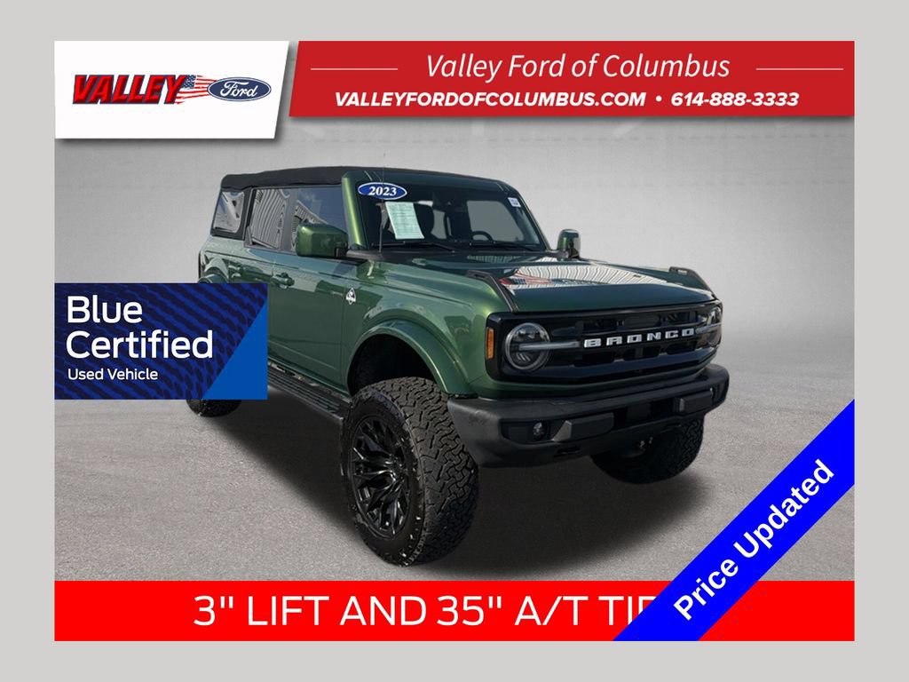 Certified 2023 Ford Bronco Outer Banks