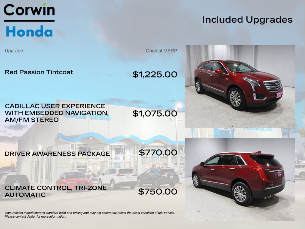 Used 2018 Cadillac XT5 Luxury w/ Driver Awareness Package AWD/4WD image 4