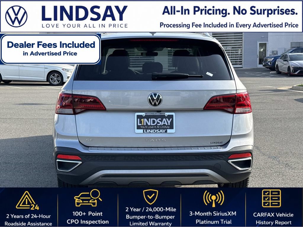 Certified 2023 Volkswagen Taos SE w/ Panoramic Sunroof Package FWD image 4