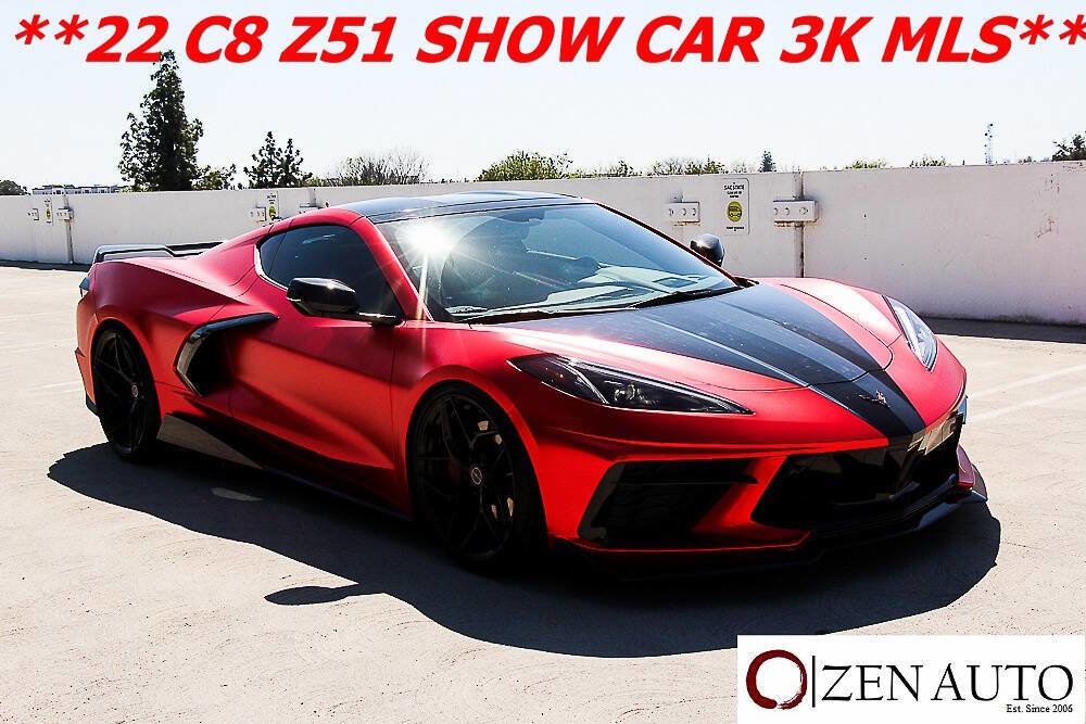 Used 2022 Chevrolet Corvette Stingray 3LT w/ Z51 Performance Package image 6