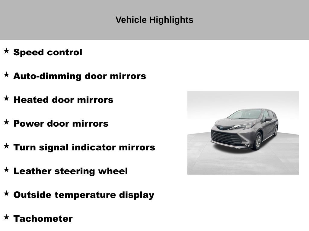 Used 2024 Toyota Sienna XLE image 54