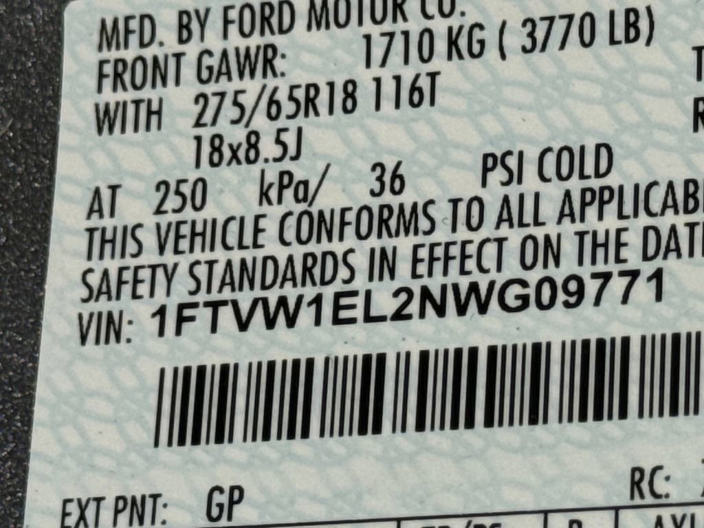 Used 2022 Ford F150 Lightning XLT w/ Max Trailer Tow Package image 33