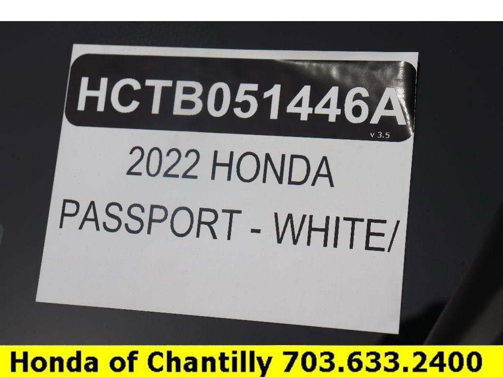 Certified 2022 Honda Passport TrailSport image 38