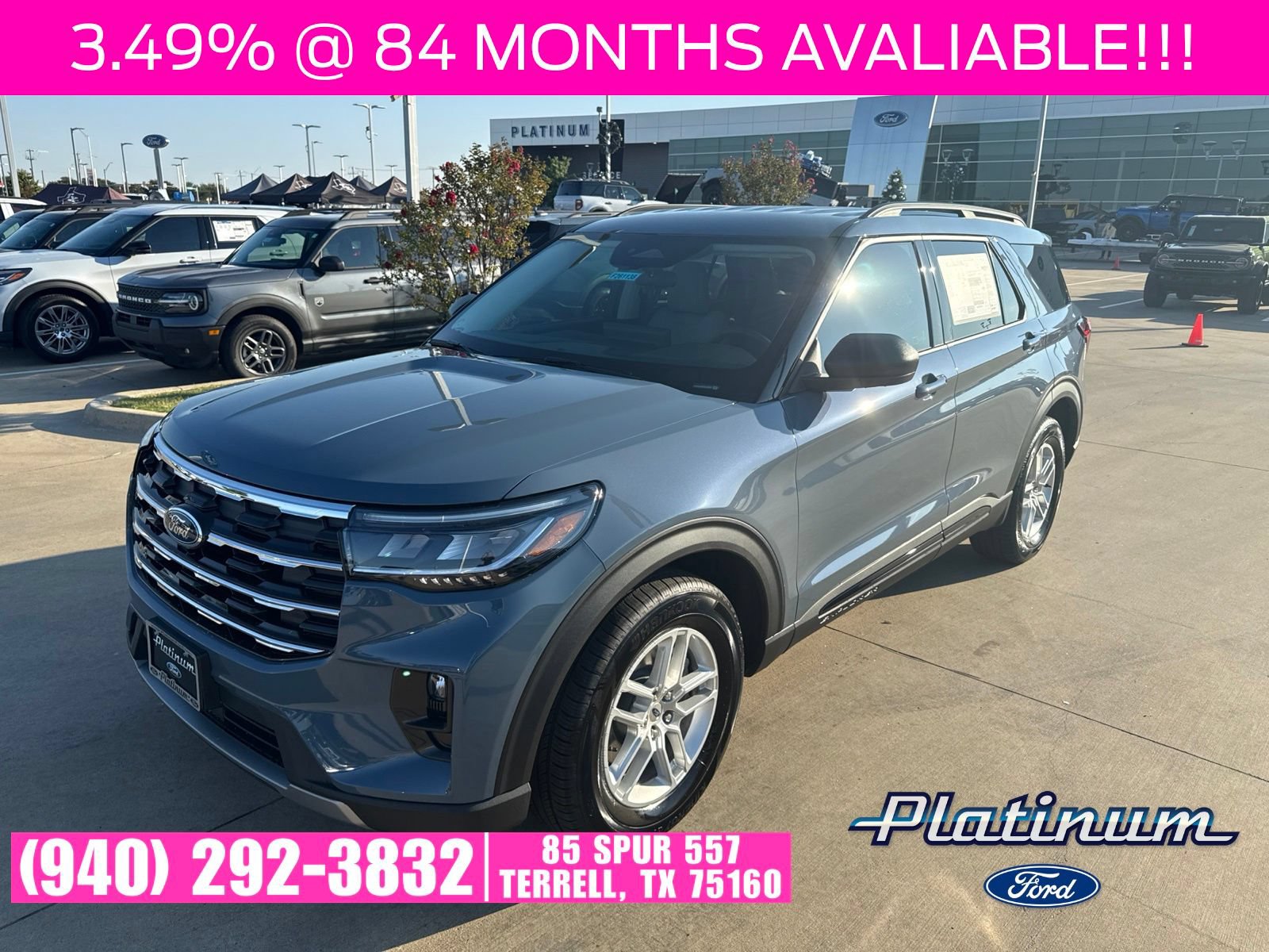 New 2026 Ford Explorer Active w/ Active Comfort Package