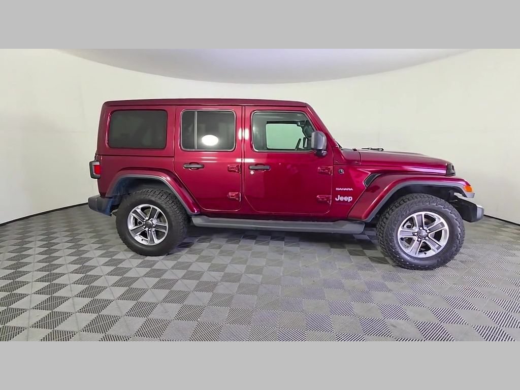 Used 2021 Jeep Wrangler Unlimited Sahara AWD/4WD image 35