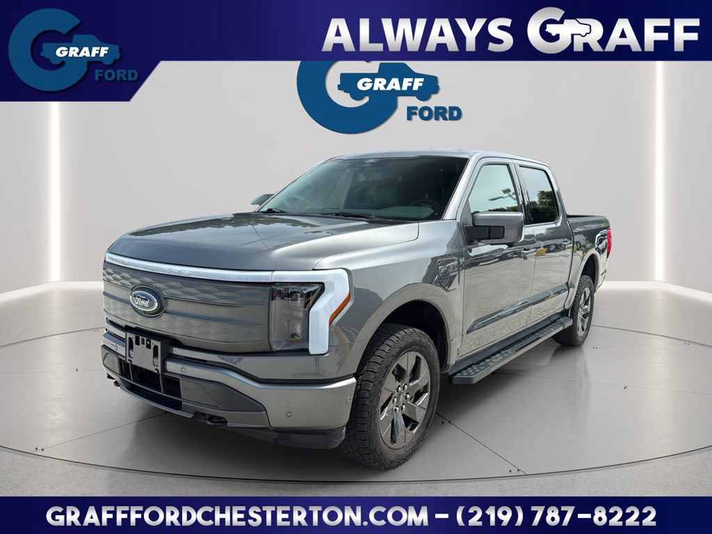 Used 2022 Ford F150 Lightning Lariat AWD/4WD image 1