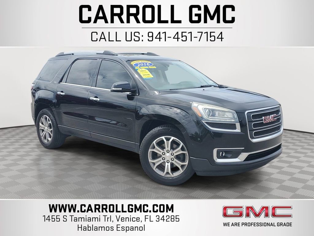 Used 2016 GMC Acadia SLT w/ Open Road Package AWD/4WD image 1