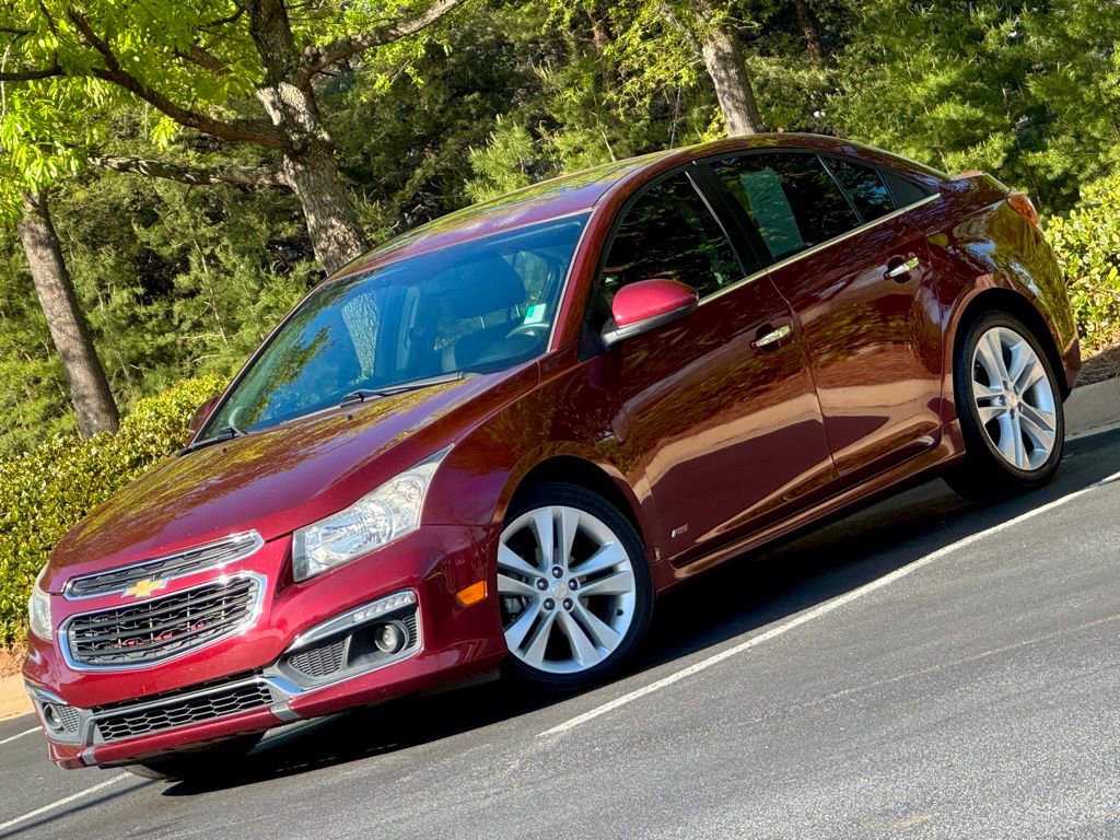 Used 2015 Chevrolet Cruze LTZ w/ Sun, Sound and Sport Package image 1
