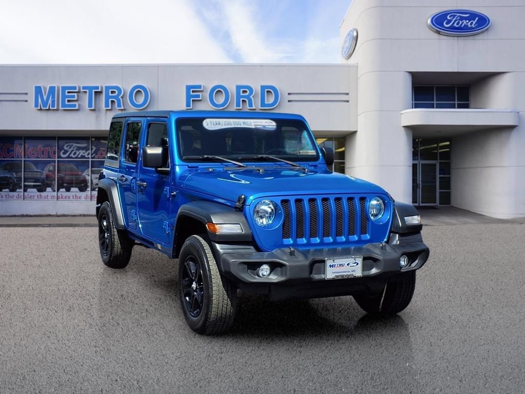 Used 2022 Jeep Wrangler Unlimited Sport AWD/4WD video 1