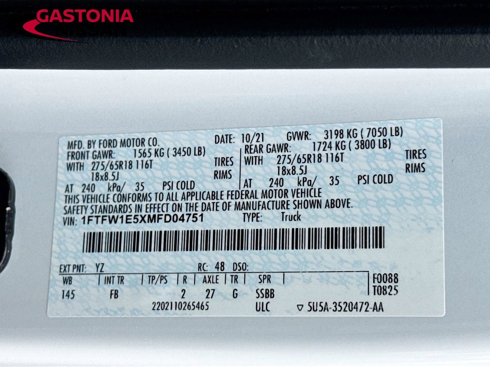 Used 2021 Ford F150 XLT w/ Equipment Group 302A High image 40