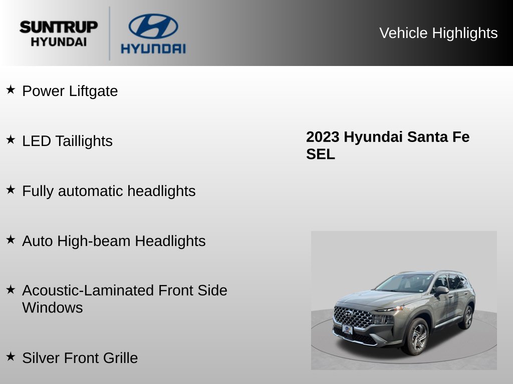 Used 2023 Hyundai Santa Fe SEL w/ Premium Package AWD/4WD image 23
