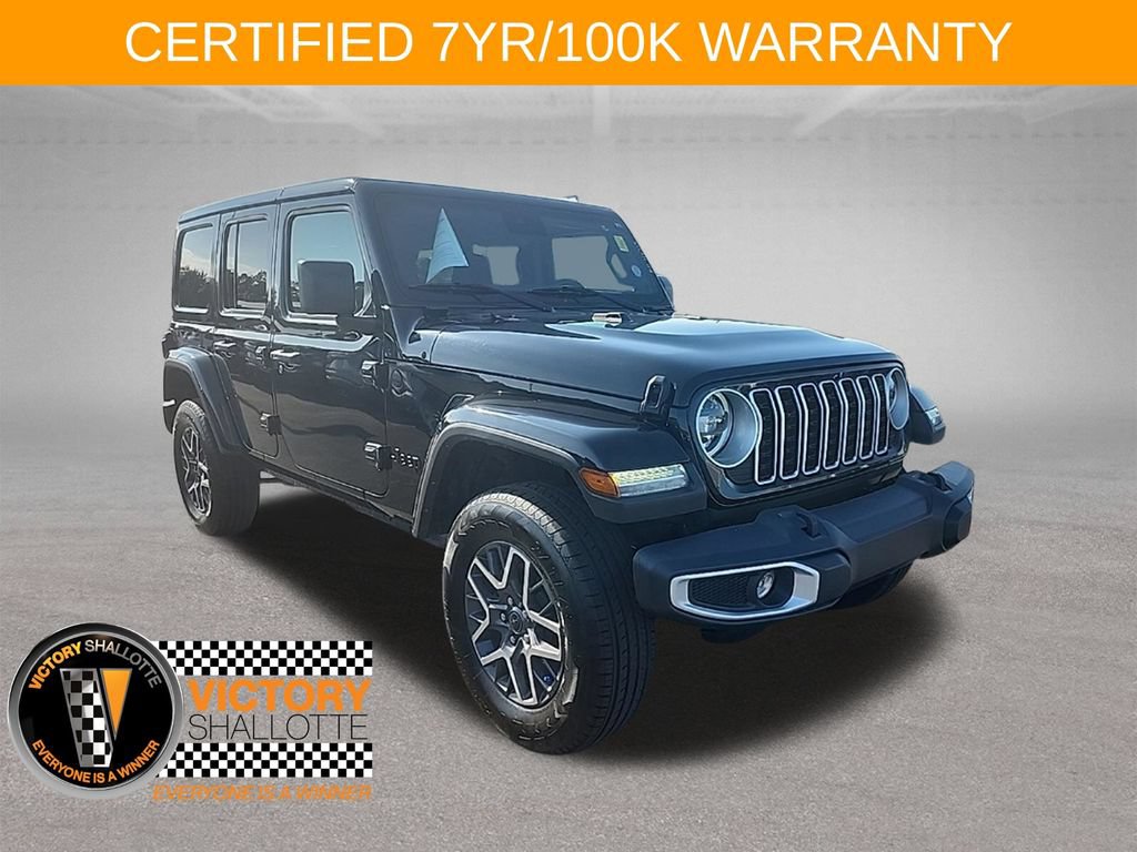 Certified 2025 Jeep Wrangler Unlimited Sahara
