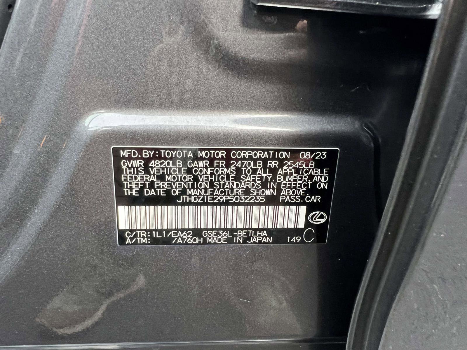 Used 2023 Lexus IS 350 F Sport w/ Memory Package image 17