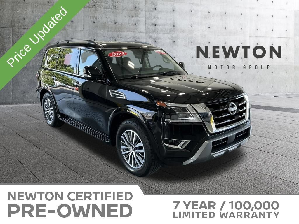 Used 2023 Nissan Armada SL w/ Captain's Chairs Package RWD image 1