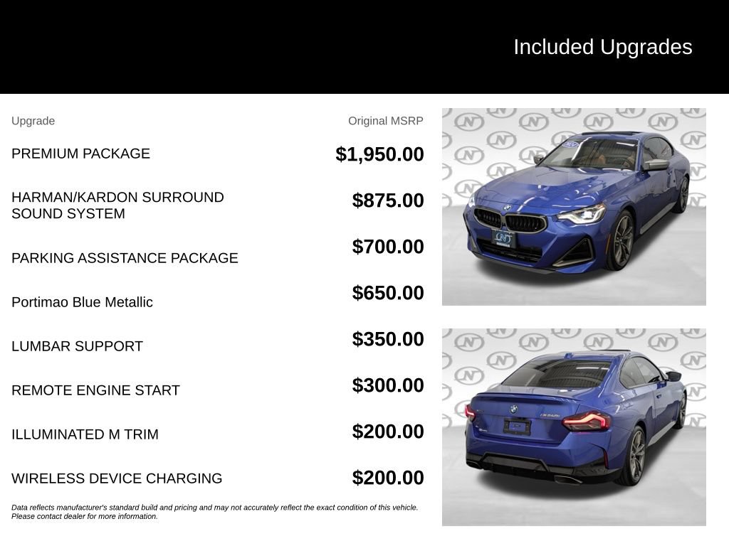 Used 2024 BMW M240i xDrive Coupe w/ Premium Package AWD/4WD image 3
