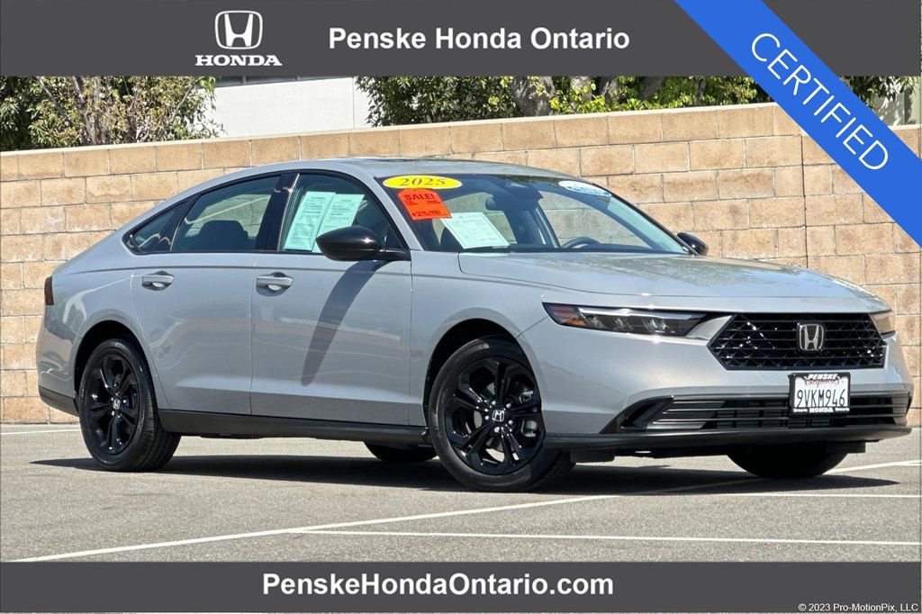 Certified 2025 Honda Accord SE image 1