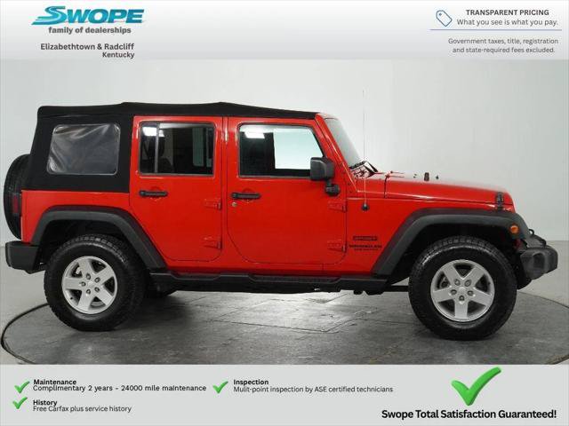 Certified 2017 Jeep Wrangler Unlimited Sport w/ Quick Order Package 24S AWD/4WD image 2
