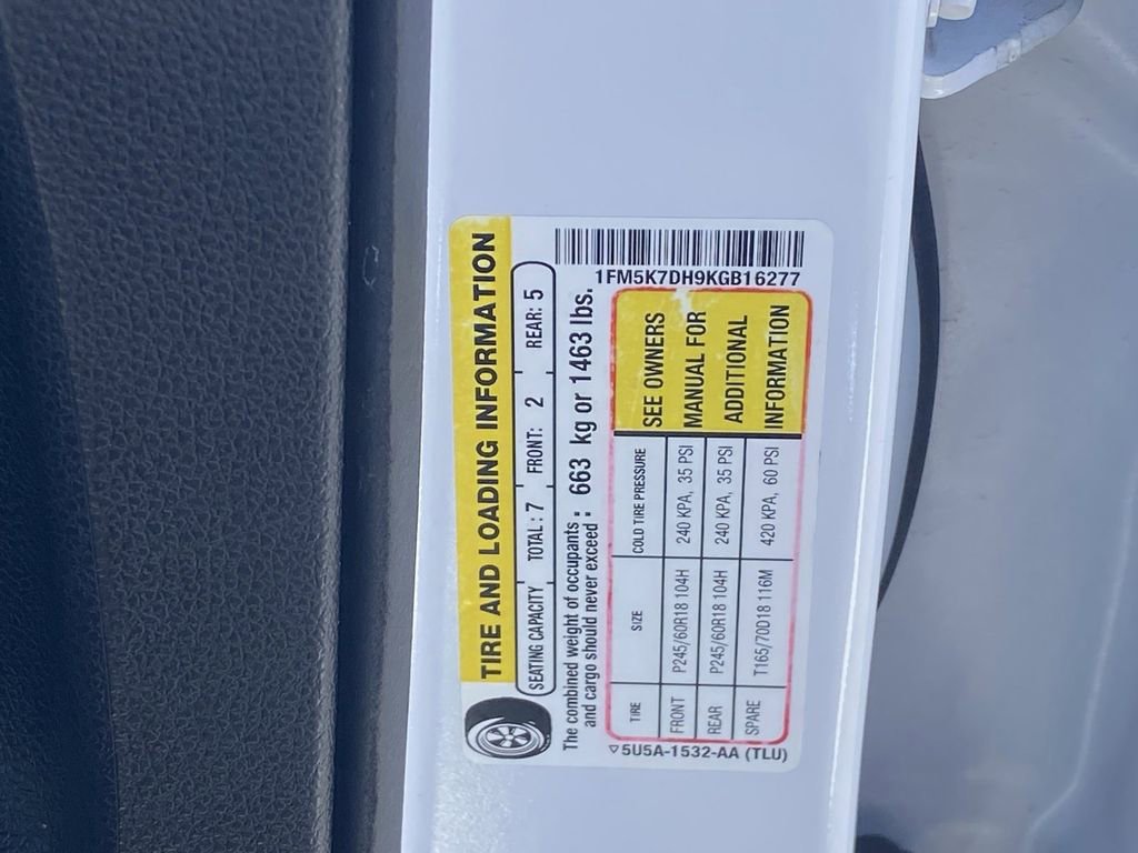 Used 2019 Ford Explorer XLT w/ Equipment Group 202A FWD image 33