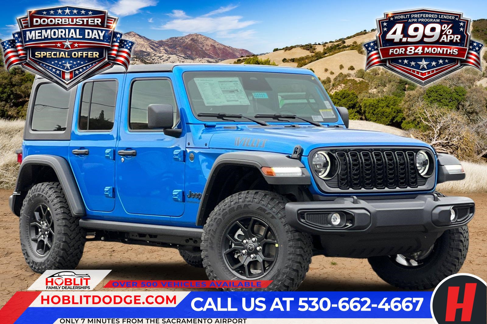 New 2026 Jeep Wrangler Unlimited Sport