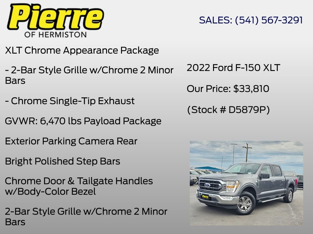 Used 2022 Ford F150 XLT w/ XTR Package AWD/4WD image 12