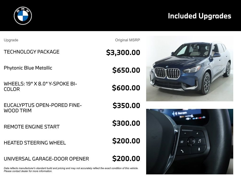 Used 2025 BMW X1 xDrive28i w/ Technology Package image 4