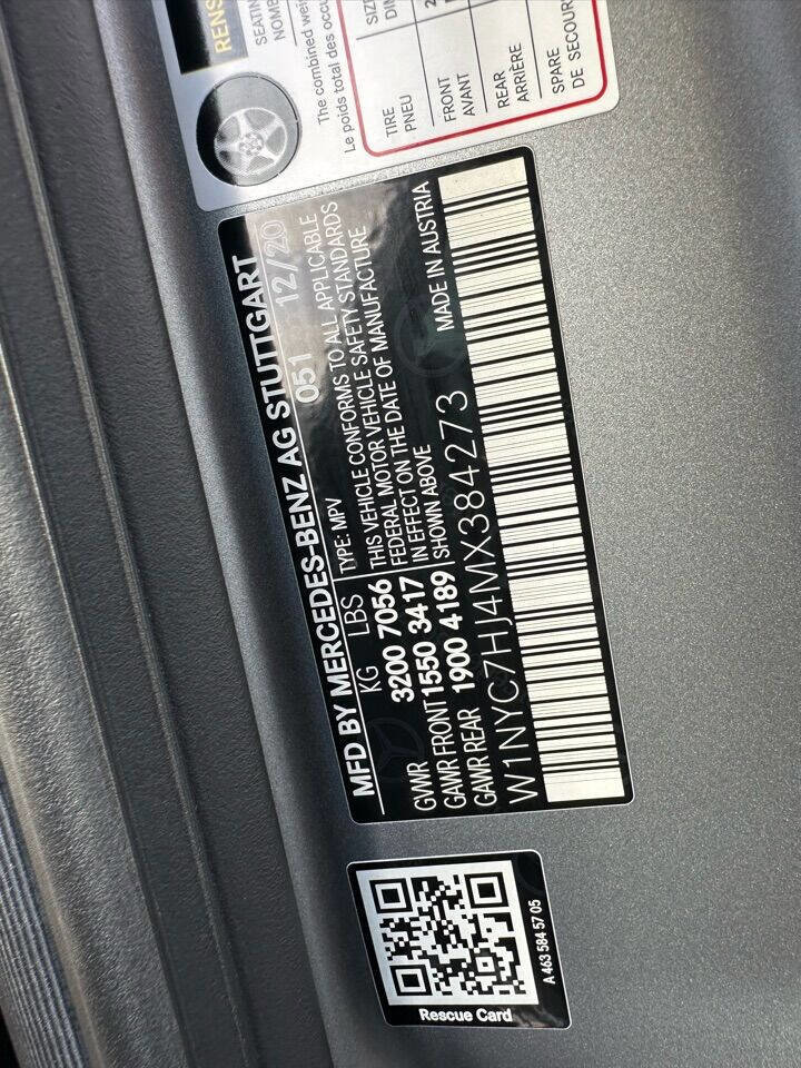 Used 2021 Mercedes-Benz G 63 AMG 4MATIC image 54