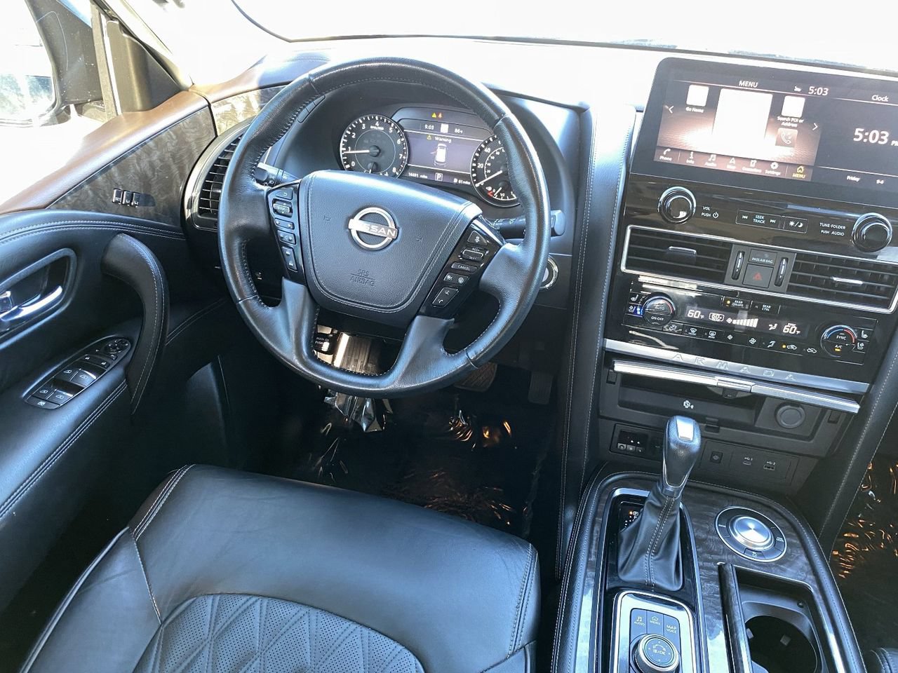 Used 2023 Nissan Armada Platinum w/ Captain's Chairs Package RWD image 18