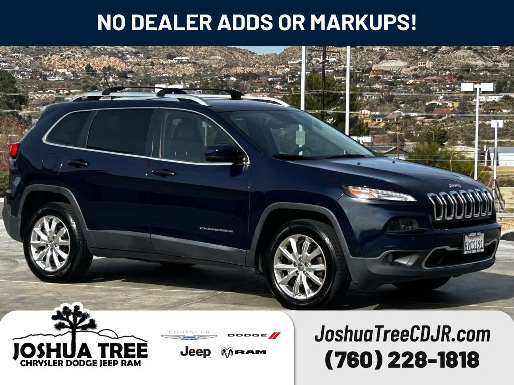 Used 2015 Jeep Cherokee Limited w/ Luxury Group image 1