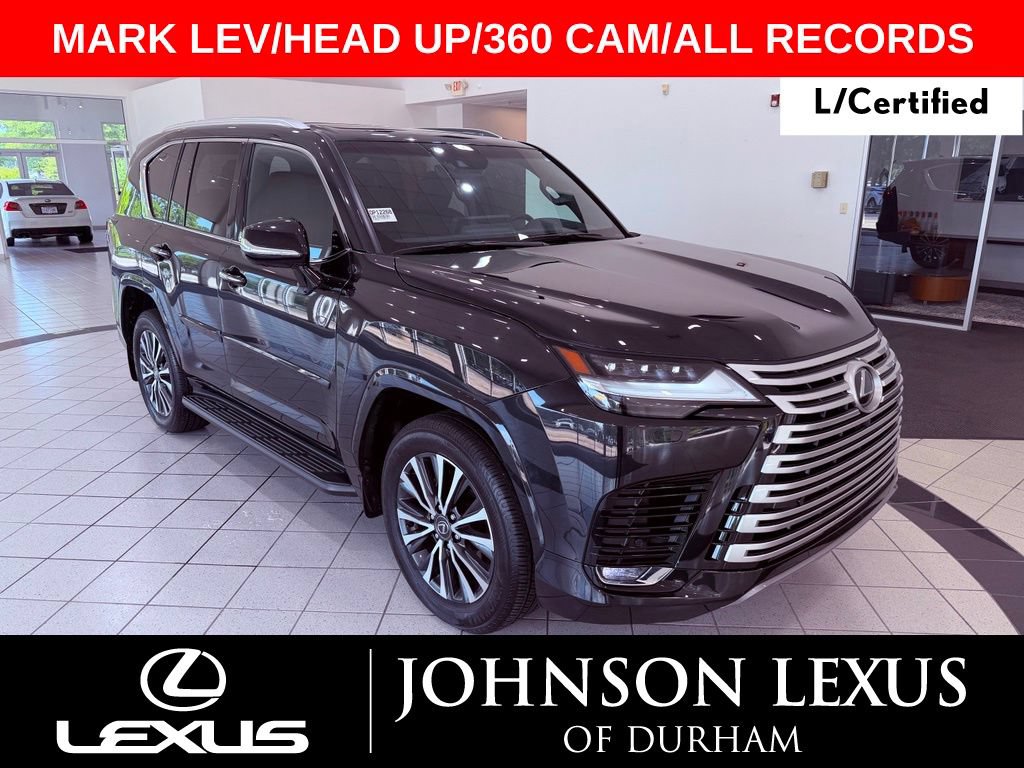 Certified 2024 Lexus LX 600 4WD w/ Interior Upgrade Package