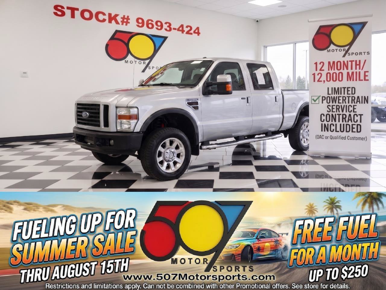 Used 2008 Ford F350 FX4 AWD/4WD image 1