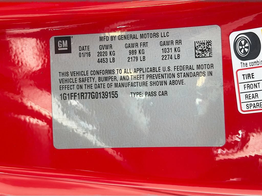 Used 2016 Chevrolet Camaro SS RWD image 31