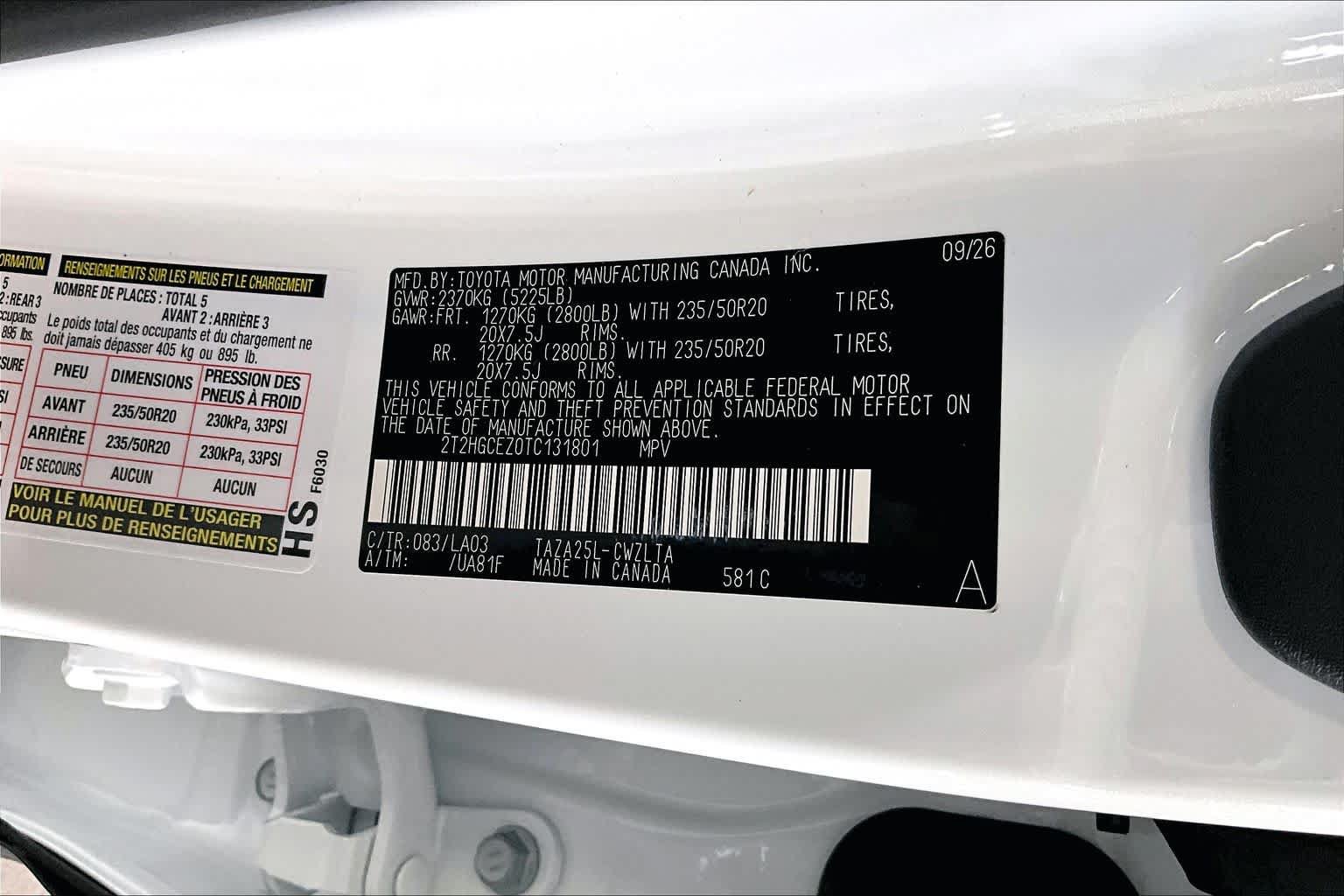 New 2026 Lexus NX 350 AWD w/ Accessory Package (2T) image 13