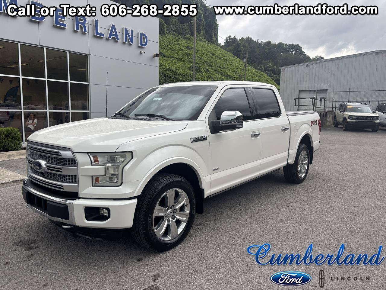 Used 2016 Ford F150 Platinum w/ Equipment Group 701A Luxury