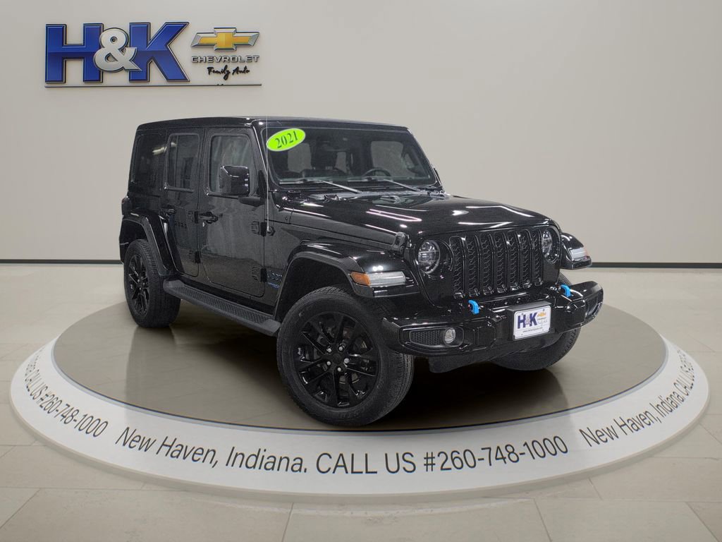 Used 2021 Jeep Wrangler Unlimited Sahara AWD/4WD image 1