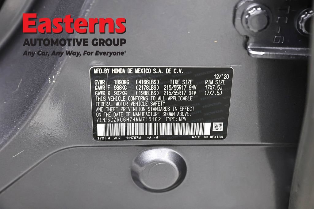 Used 2021 Honda HR-V EX-L image 35