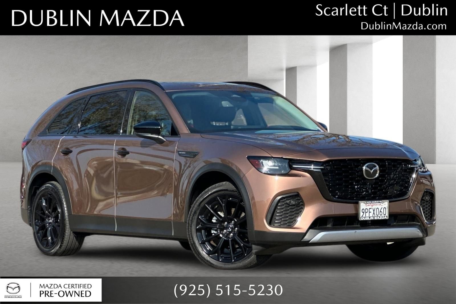 Certified 2025 MAZDA CX-70 3.3 Turbo w/ Premium Package