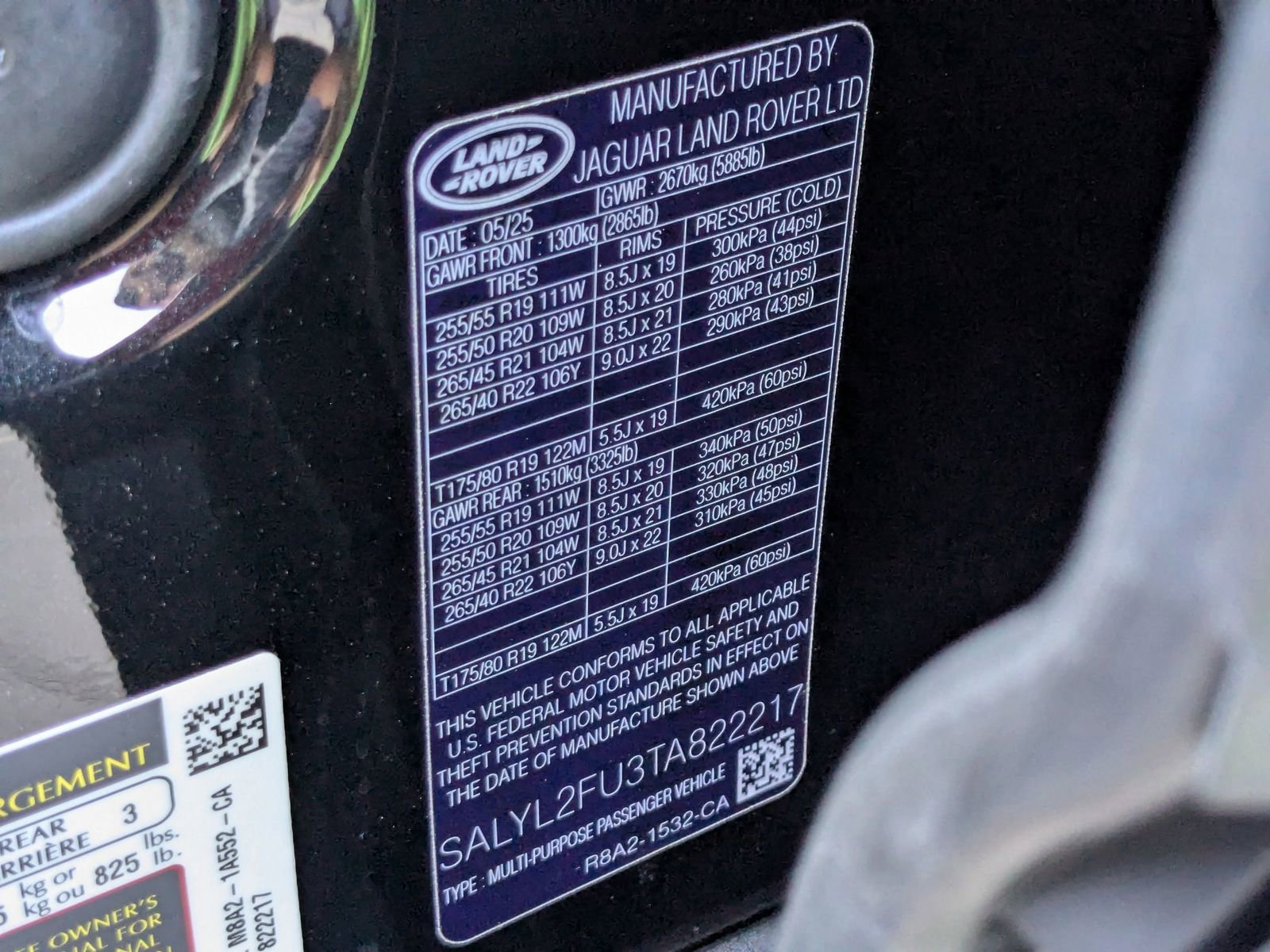 New 2026 Land Rover Range Rover Velar Dynamic SE image 19