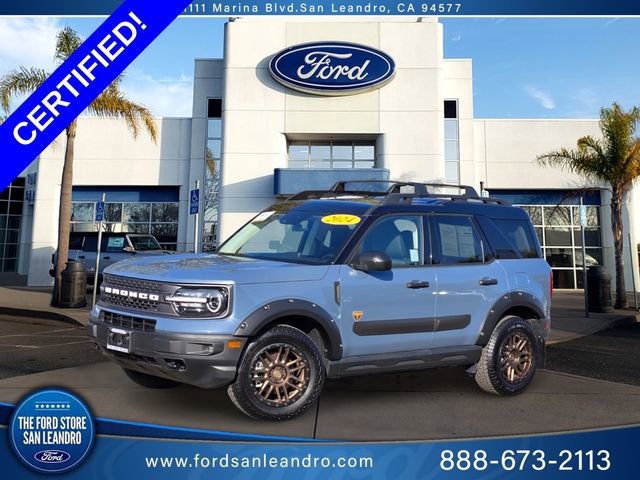Certified 2024 Ford Bronco Sport Badlands