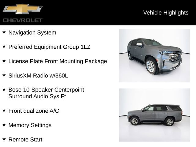 Certified 2022 Chevrolet Tahoe Premier AWD/4WD image 5