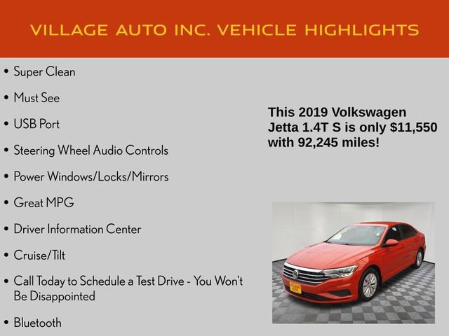 Used 2019 Volkswagen Jetta S w/ Driver Assistance Package FWD image 7
