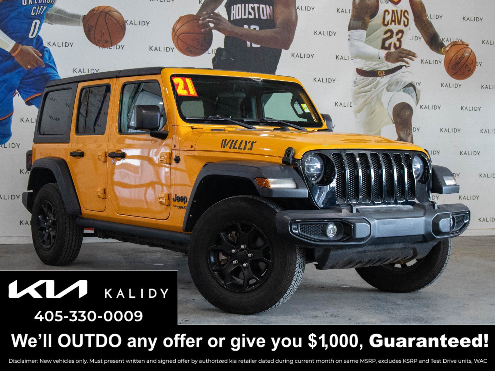 Used 2021 Jeep Wrangler Unlimited Sport image 1