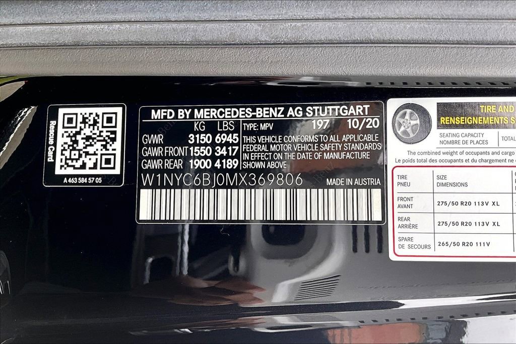 Used 2021 Mercedes-Benz G 550 image 45