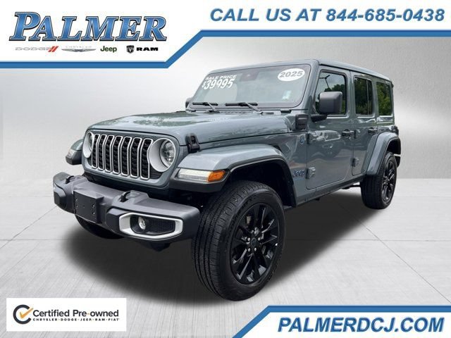 Certified 2025 Jeep Wrangler Unlimited Sahara w/ Safety Group