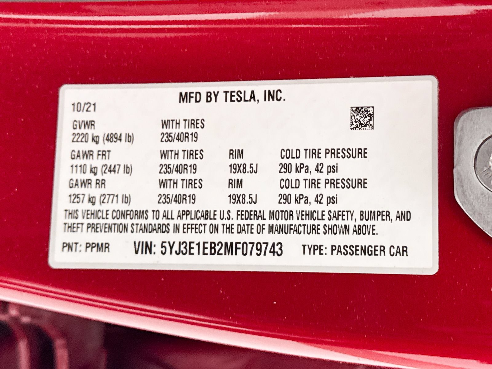 Used 2021 Tesla Model 3 Long Range AWD/4WD image 36