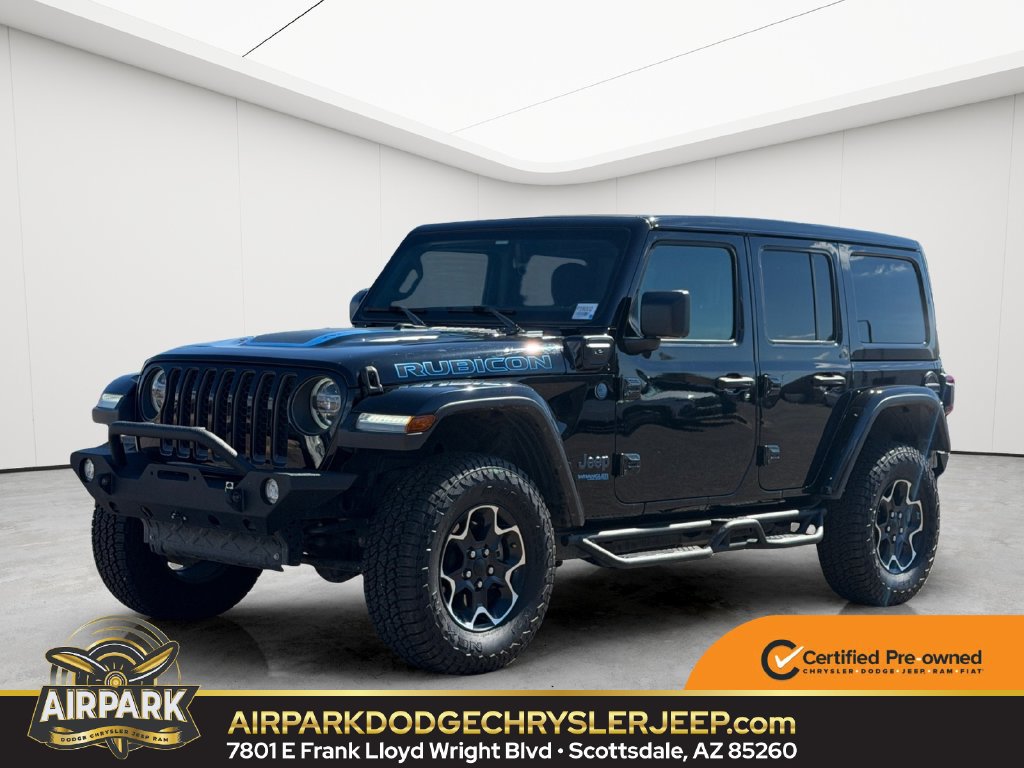 Certified 2022 Jeep Wrangler Unlimited Rubicon 4xe