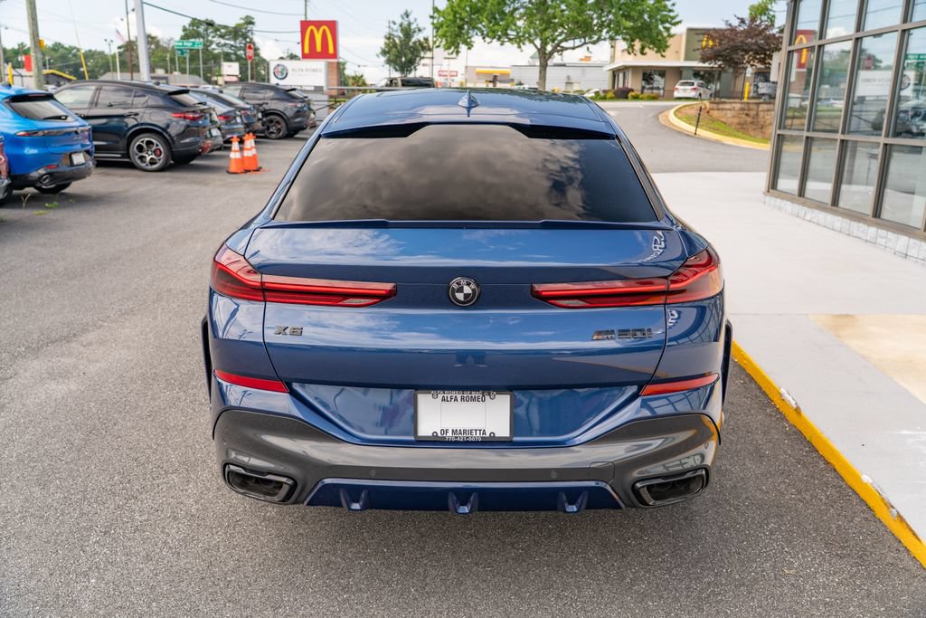 Used 2023 BMW X6 M50i w/ Executive Package AWD/4WD image 5