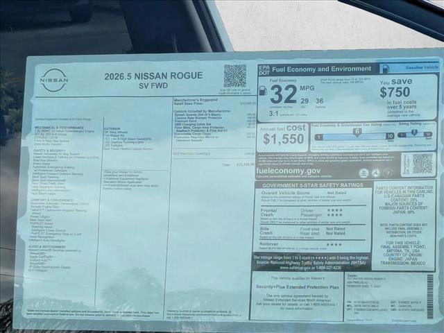 New 2026 Nissan Rogue SV image 17